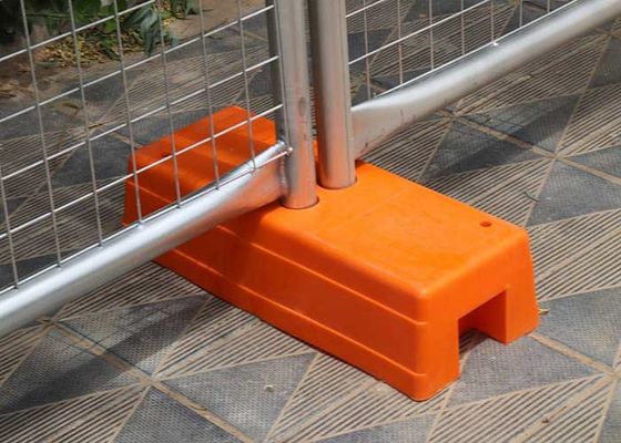 2.1*2.4m Construcción móvil sitio galvanizado en caliente Australia paneles temporales de vallas