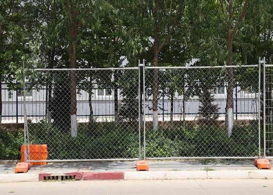 2.1*2.4m Construcción móvil sitio galvanizado en caliente Australia paneles temporales de vallas