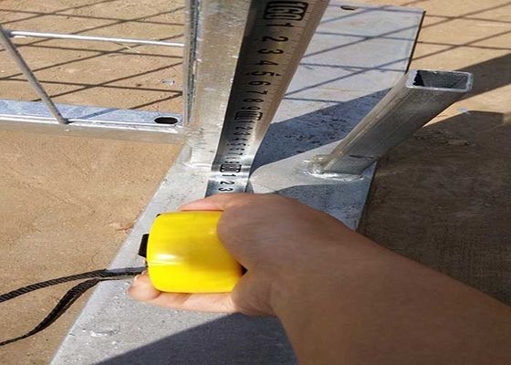 Construcción de tubos cuadrados galvanizados por inmersión caliente
