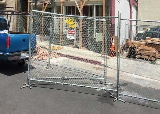 Panel de cercas temporales para el sitio de construcción