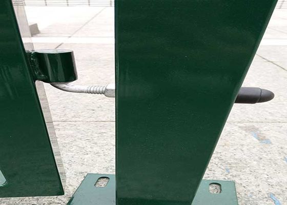 Modelo 3D de jardín de la casa Puerta de hierro Decoración de jardín galvanizado 32x32mm Rail