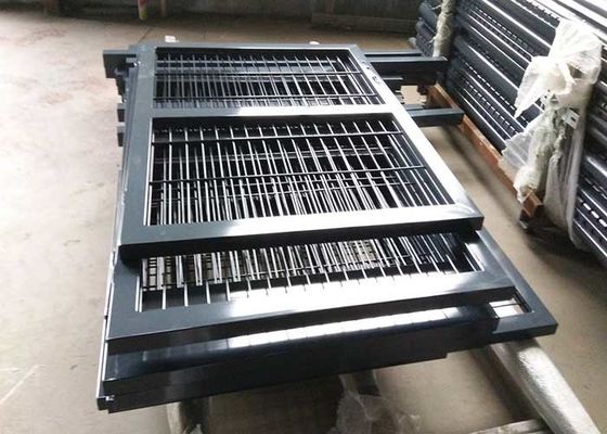 Decoración de jardín de baja 3D alambre de acero galvanizado cubierto cerca en Sliver