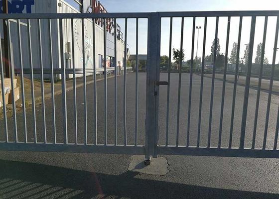 cerradura soldada con autógena puerta inoxidable del hurto de Gate With Anti de la cerca del hierro