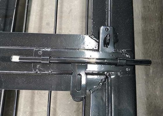 cerradura soldada con autógena puerta inoxidable del hurto de Gate With Anti de la cerca del hierro