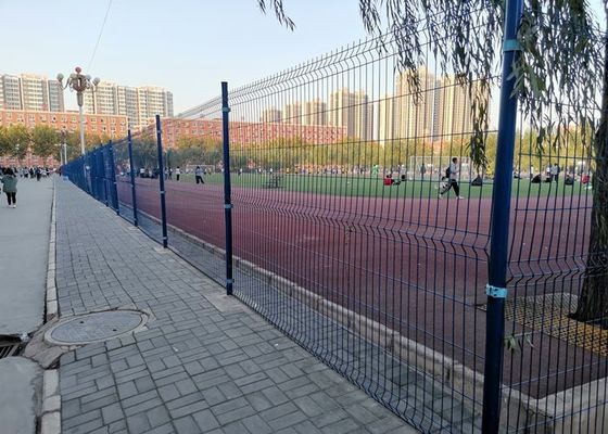 El PE cubrió H1830mm soldado con autógena V Mesh Security Fencing