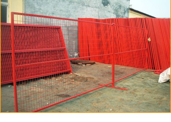 Barandillas temporales en los sitios de construcción American Standard Panes de barandillas temporales
