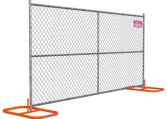 El PVC cubrió la cerca portátil americana Panels de la alambrada