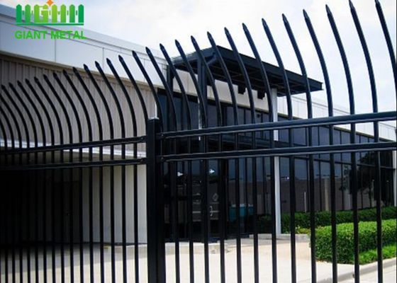 Los argumentos privados galvanizaron la cerca tubular de acero Panel