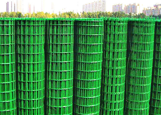 El PVC cubrió el alambre tejido 50*50 Mesh Garden Fence