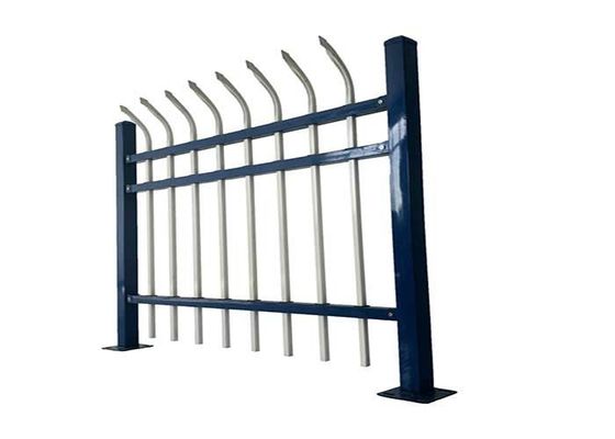 Jardín de hierro negro cercas de hierro forjado trellis metal de hierro de aluminio tubular