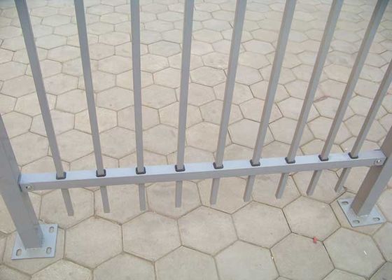 6 pies de altura de acero forjado cerco tubular duradero prefabricado certificado ISO9001