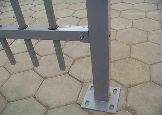 Barandillas de acero galvanizado barandillas de hierro tubulares cercas de jardín cercas de jardín