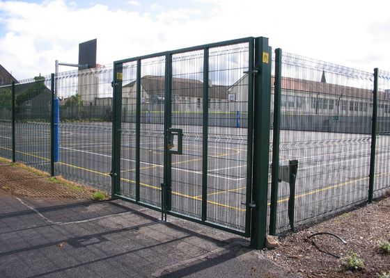 Cerca anti fácilmente montada Gate del jardín del metal del moho de 50*200m m