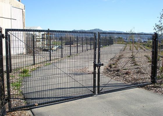 Cerca anti fácilmente montada Gate del jardín del metal del moho de 50*200m m