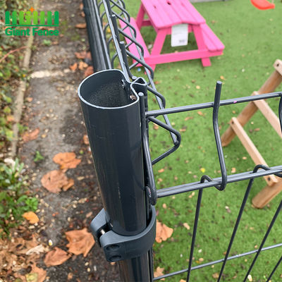 Precio de fábrica Metalx Barato Verde/Negro PVC revestido Jardín exterior 3D Curva Soldada Curva Perímetro de seguridad de alambre/malla V