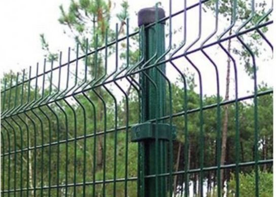 Precio de fábrica Metalx Barato Verde/Negro PVC revestido Jardín exterior 3D Curva Soldada Curva Perímetro de seguridad de alambre/malla V