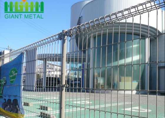 el alambre 5m m soldó con autógena el top de rollo doble del círculo Mesh Fencing