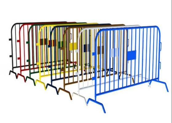 1Barricadas de control de multitudes temporales para el control del tráfico