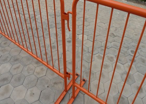 1Barricadas de control de multitudes temporales para el control del tráfico