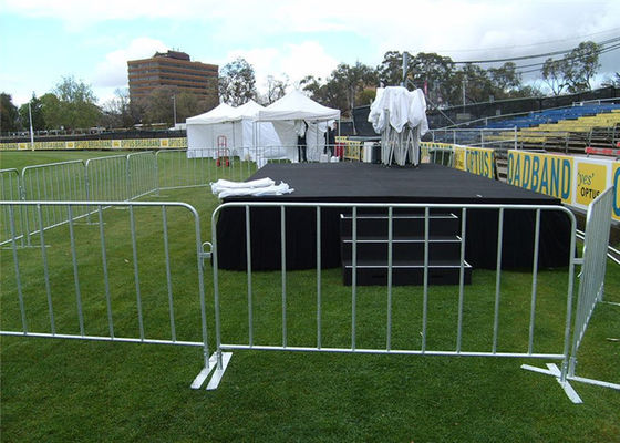 1Barricadas de control de multitudes temporales para el control del tráfico