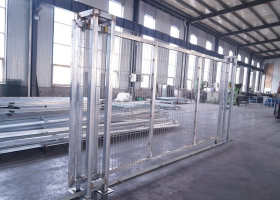 El polvo moderno cubrió las puertas de desplazamiento del hierro labrado del OEM