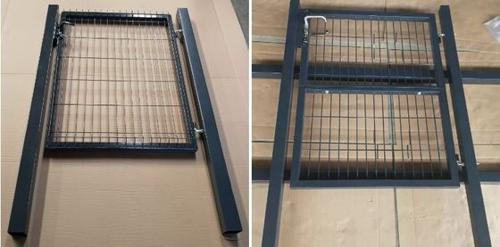Stock 1m Puertas de la cerca de la granja 3d panel de malla soldada para el jardín