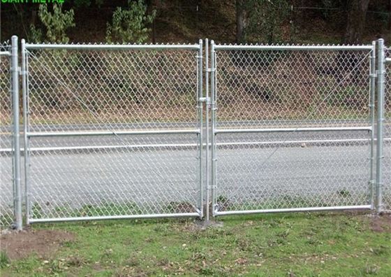 el polvo anti de la corrosión cubrió la cerca Gate de la alambrada de 8 pies