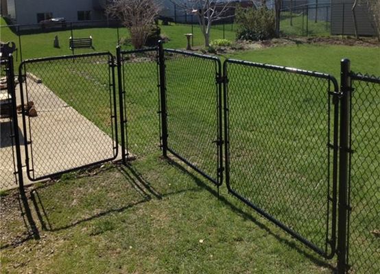 el polvo anti de la corrosión cubrió la cerca Gate de la alambrada de 8 pies