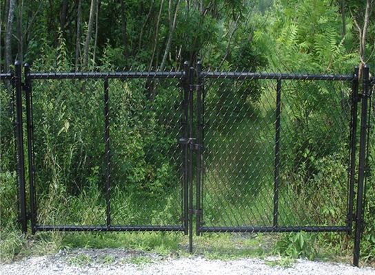 el polvo anti de la corrosión cubrió la cerca Gate de la alambrada de 8 pies