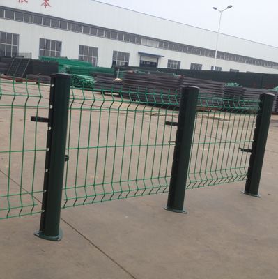 Precio de fábrica Metalx Barato Verde/Negro PVC revestido Jardín exterior 3D Curva Soldada Curva Perímetro de seguridad de alambre/malla V