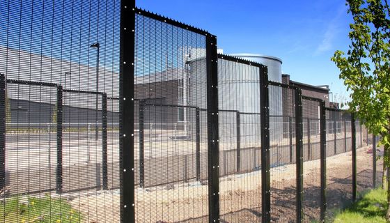 Rejilla de malla anti robos anti escalada galvanizado para el jardín del patio escolar