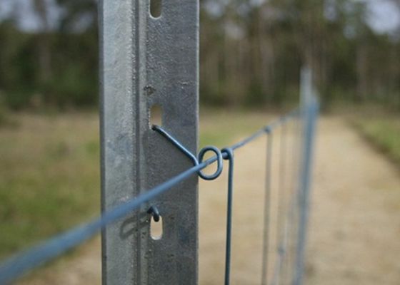 1500 mm de acero y postes galvanizados para cercas de jardín