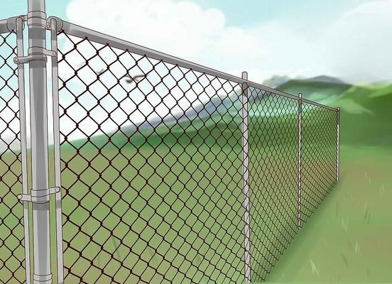 Altura cubierta plástica de Diamond Mesh Fencing los 3.0m del jardín