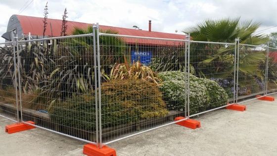 Pvc galvanizado Canadá paneles de vallas temporales de venta caliente de la piscina de vallas temporarias de vallas puerta para Canadá