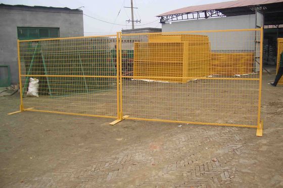 Pvc galvanizado Canadá paneles de vallas temporales de venta caliente de la piscina de vallas temporarias de vallas puerta para Canadá