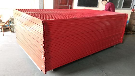 Pvc galvanizado Canadá paneles de vallas temporales de venta caliente de la piscina de vallas temporarias de vallas puerta para Canadá