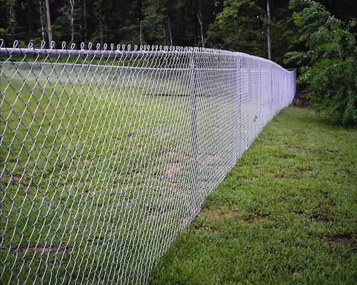 9 Pvc Diamond Mesh Fencing del poste los 6ft los 7ft 8ft del indicador 3m m