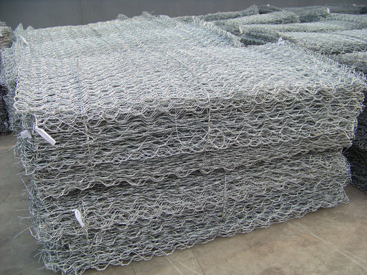 Zinc revestimiento de Gabion malla cerca 200mm galvanizado para los sistemas de paredes de contención