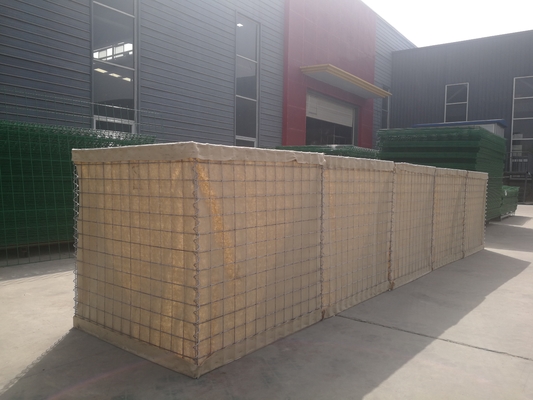 Diverso tamaño modificó las cestas de la milipulgada para requisitos particulares 12 Hesco galvanizadas