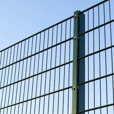 Altura doble de Mesh Fencing 2400m m del alambre del poste portátil del rectángulo