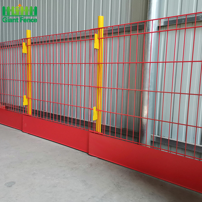Los paneles cubrieron las barreras de la protección de borde de la malla 55x200m m para los edificios concretos y de acero