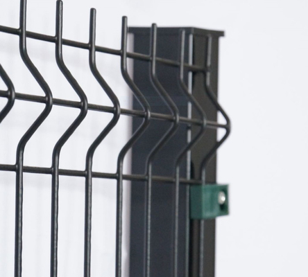 Poste cuadrado de la valla de seguridad 60*150m m de la altura 3d del jardín los 6ft