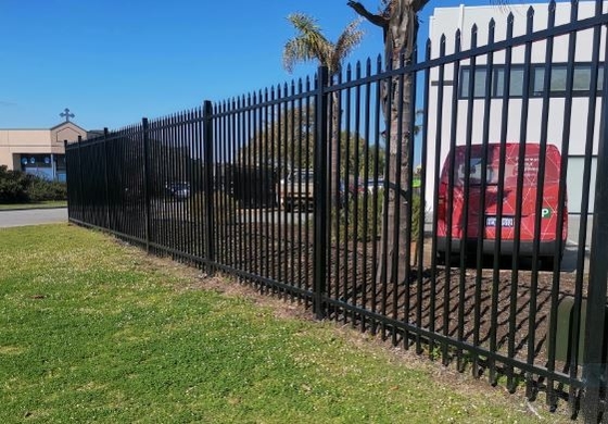 Recinto tubular estándar australiano Presionado con lanza de seguridad de acero