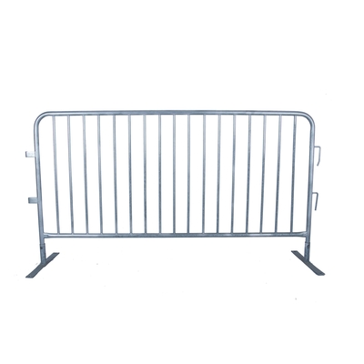 Acero galvanizado de plástico y aluminio barricada de control de multitudes cerca móvil seguridad plegable barrera peatonal evento concierto